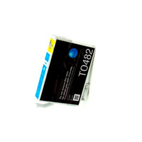 Картридж для Epson Stylus Photo R200/R220/R300/RX600 и др. Голубой (Cyan), T0482