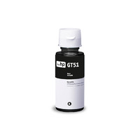 Чернила для HP GT51 и др. / 90 мл / Black / Черный