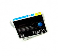 Картридж для Epson Stylus Photo R300, R200, R220, RX500, R320 и др., Cyan (Голубой) / CS