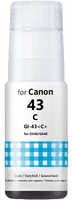 Чернила для Canon GI-43C, Cyan(Голубой) / Revcol