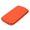 Чехол-книжка Samsung Galaxy S3 Hoco крокодил Orange (оранжевый)