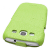 Чехол-книжка Samsung Galaxy S3 Hoco крокодил Green (зеленый)