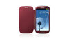 Чехол Samsung Galaxy S3 Flip Cover ORIGINAL Red (красный)